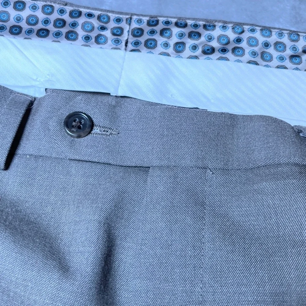 Michael Kors Mens Size 34x32 Beige Dress Pants Preppy Designer Career Business